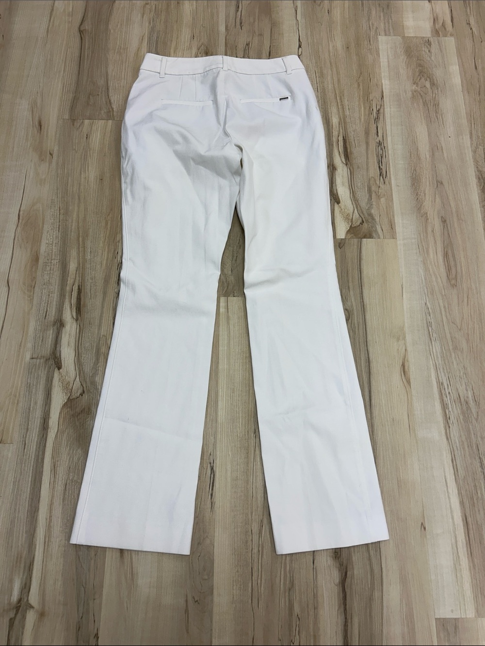 White House Black Market White Women's Tailored Straight-Leg Pants image 4